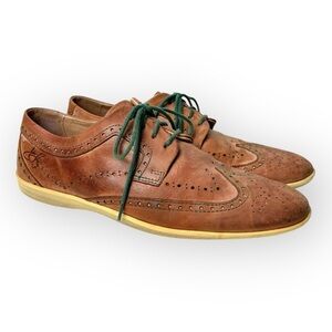 John Fluevog Flights BLQ Lace-Up Brogue Shoe 7